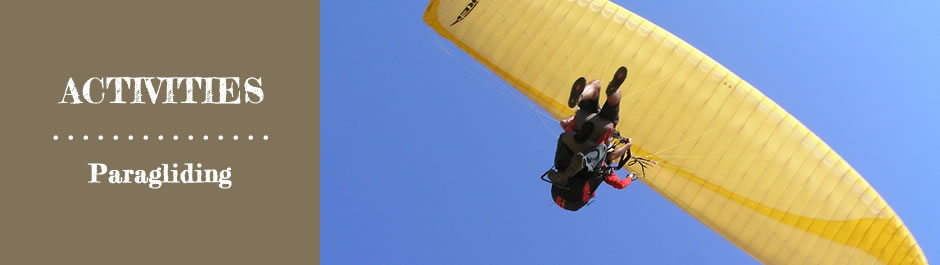 Activities Paragliding 